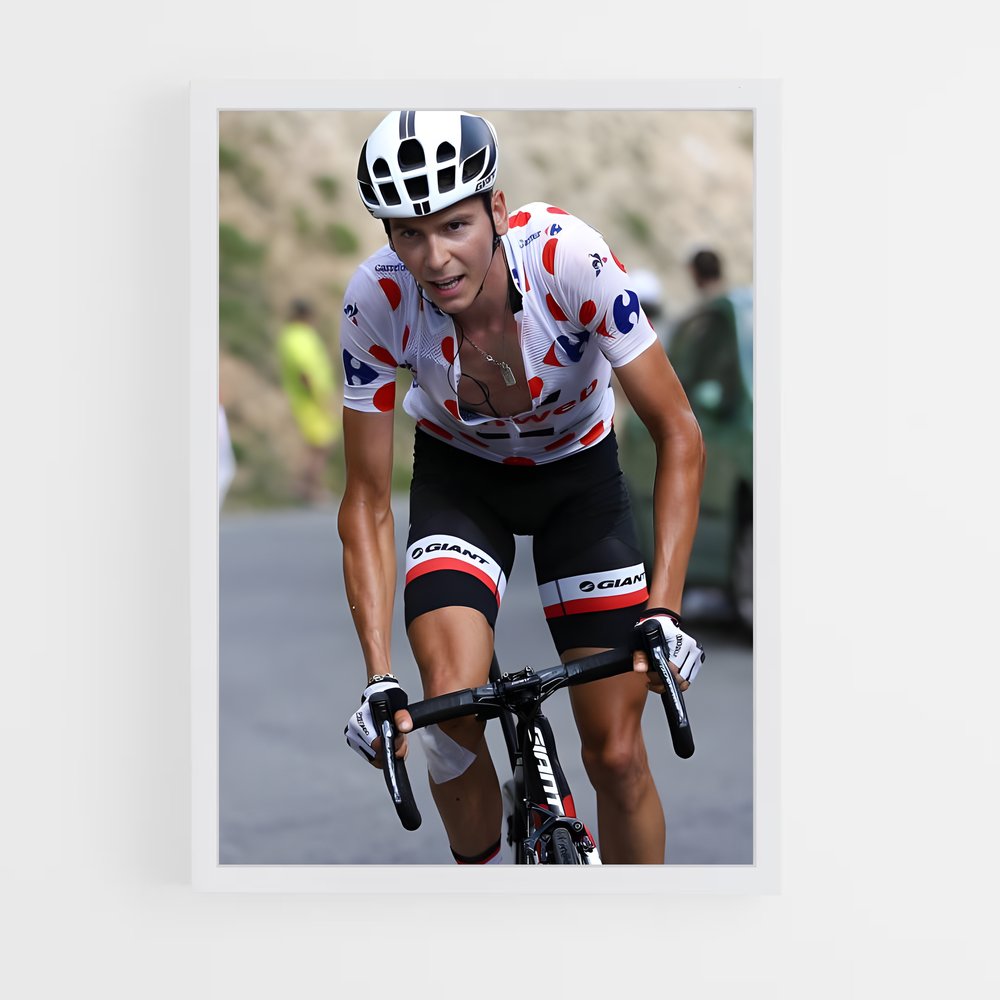 Poster Pédalée Énergique – affiche Cyclisme (vue 3)